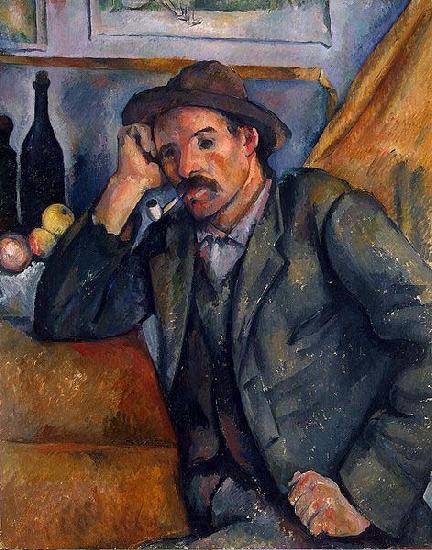 Paul Cezanne Mann mit der Pfeife France oil painting art